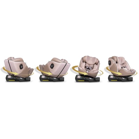 Fotelik samochodowy Nukido Aero Line beżowy 0-36 kg ISOFIX Fotelik samochodowy Nukido Aero Line beżowy 0-36 kg ISOFIX