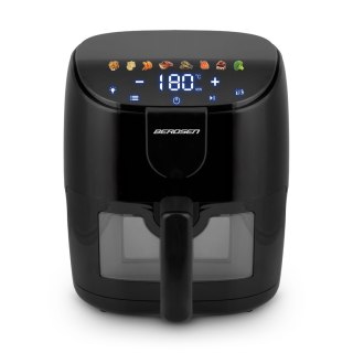 Frytkownica beztłuszczowa Air fryer Berdsen BD-658 czarna