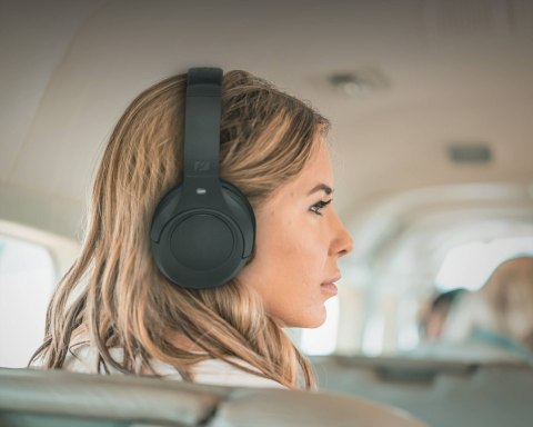 Muse | Słuchawki | M-295 ANC | Bluetooth | Nauszne | Mikrofon | Redukcja szumów | Bezprzewodowe | Czarne Muse | Słuchawki | M-295 ANC | Bluetooth | Nauszne | Mikrofon | Redukcja szumów | Bezprzewodowe | Czarne