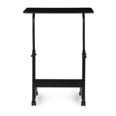 Stolik pod laptopa z kółkami biurko dostawiane do fotela kanapy czarny ModernHome Stolik pod laptopa z kółkami biurko dostawiane do fotela kanapy czarny ModernHome