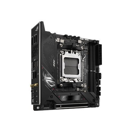 Asus | ROG STRIX B650E-I GAMING WIFI | Rodzina procesorów AMD | Gniazdo procesora AM5 | DDR5 DIMM | Gniazda pamięci 2 | Obsługiw Asus | ROG STRIX B650E-I GAMING WIFI | Rodzina procesorów AMD | Gniazdo procesora AM5 | DDR5 DIMM | Gniazda pamięci 2 | Obsługiw