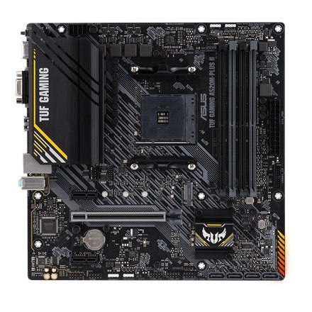 Asus | TUF GAMING A520M-PLUS II | Rodzina procesorów AMD | Gniazdo procesora AM4 | DDR4 DIMM | Gniazda pamięci 4 | Obsługiwane i Asus | TUF GAMING A520M-PLUS II | Rodzina procesorów AMD | Gniazdo procesora AM4 | DDR4 DIMM | Gniazda pamięci 4 | Obsługiwane i
