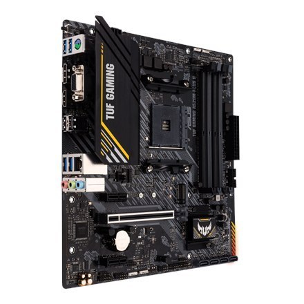 Asus | TUF GAMING A520M-PLUS II | Rodzina procesorów AMD | Gniazdo procesora AM4 | DDR4 DIMM | Gniazda pamięci 4 | Obsługiwane i Asus | TUF GAMING A520M-PLUS II | Rodzina procesorów AMD | Gniazdo procesora AM4 | DDR4 DIMM | Gniazda pamięci 4 | Obsługiwane i