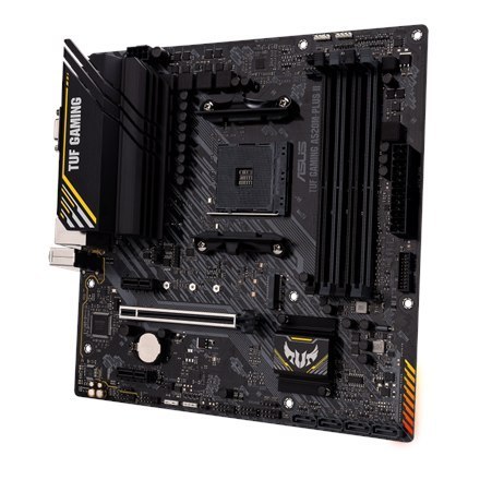 Asus | TUF GAMING A520M-PLUS II | Rodzina procesorów AMD | Gniazdo procesora AM4 | DDR4 DIMM | Gniazda pamięci 4 | Obsługiwane i Asus | TUF GAMING A520M-PLUS II | Rodzina procesorów AMD | Gniazdo procesora AM4 | DDR4 DIMM | Gniazda pamięci 4 | Obsługiwane i