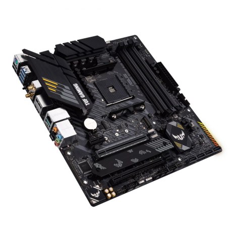 Asus | TUF GAMING B550M-PLUS WIFI II | Rodzina procesorów AMD | Gniazdo procesora AM4 | DDR4 | Gniazda pamięci 4 | Liczba złączy Asus | TUF GAMING B550M-PLUS WIFI II | Rodzina procesorów AMD | Gniazdo procesora AM4 | DDR4 | Gniazda pamięci 4 | Liczba złączy