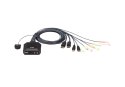 ATEN CS22DP - przełącznik KVM / audio / USB - 2 porty