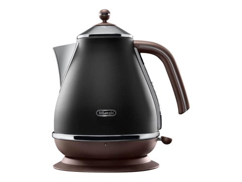 Delonghi | Icona Vintage | KBOV2001BK | Czajnik standardowy | 2000 W | 1,7 L | Stal nierdzewna | Podstawa obrotowa 360° | Czarny Delonghi | Icona Vintage | KBOV2001BK | Czajnik standardowy | 2000 W | 1,7 L | Stal nierdzewna | Podstawa obrotowa 360° | Czarny
