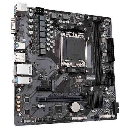 Gigabyte | A620M S2H 1.0 M/B | Rodzina procesorów AMD | Gniazdo procesora AM5 | DDR5 DIMM | Gniazda pamięci 2 | Obsługiwane inte