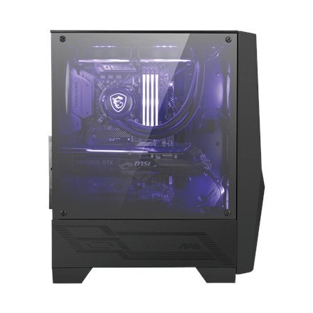 Obudowa PC MSI MAG FORGE 100M, Mid-Tower, USB 3.2, Czarny | MSI | MAG FORGE 100M | Czarny | ATX | Zasilacz w zestawie Nie Obudowa PC MSI MAG FORGE 100M, Mid-Tower, USB 3.2, Czarny | MSI | MAG FORGE 100M | Czarny | ATX | Zasilacz w zestawie Nie