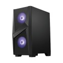 Obudowa PC MSI MAG FORGE 100M, Mid-Tower, USB 3.2, Czarny | MSI | MAG FORGE 100M | Czarny | ATX | Zasilacz w zestawie Nie