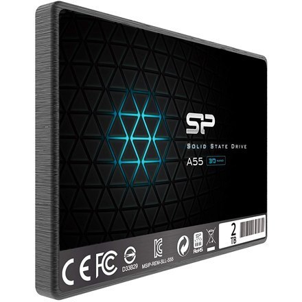 SILICON POWER Ace | Dysk półprzewodnikowy | 2 TB | A55 | 2,5" | SATA 6 Gb/s SILICON POWER Ace | Dysk półprzewodnikowy | 2 TB | A55 | 2,5" | SATA 6 Gb/s