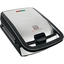 TEFAL | SW852D12 | Opiekacz do kanapek | 700 W | Liczba płyt 2 | Liczba ciastek 2 | Stal nierdzewna