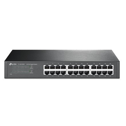 TP-Link TL-SG1024D - przełącznik - 24 porty - do montażu w stelażu