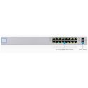 Ubiquiti UniFi Switch USW-16-POE - switch - 16 portów - zarządzany - do montażu w szafie rack