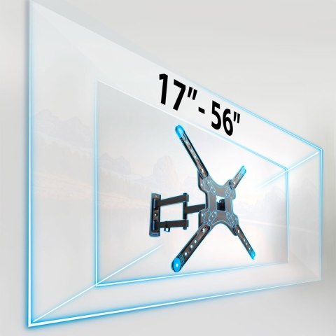 Uchwyt do telewizora 17-56 cali Humberg 30 kg Uchwyt do telewizora 17-56 cali Humberg 30 kg