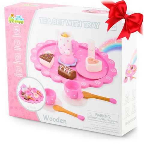 Drewniana zabawka zestaw do herbaty RK-869 Ricokids Drewniana zabawka zestaw do herbaty RK-869 Ricokids