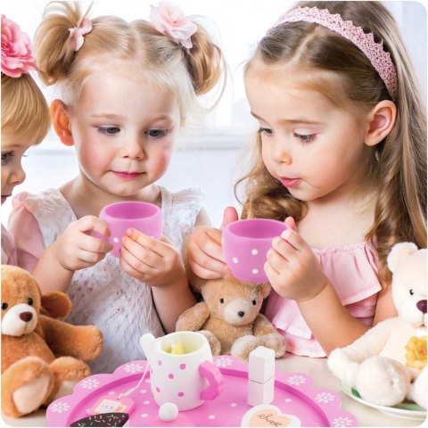 Drewniana zabawka zestaw do herbaty RK-869 Ricokids Drewniana zabawka zestaw do herbaty RK-869 Ricokids