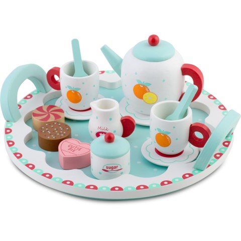 Drewniana zabawka zestaw do herbaty RK-869 Ricokids Drewniana zabawka zestaw do herbaty RK-869 Ricokids