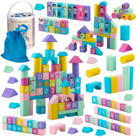 Drewniane klocki edukacyjne RK-871 Ricokids Drewniane klocki edukacyjne RK-871 Ricokids