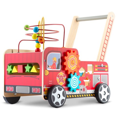 Drewniany chodzik pchacz straż pożarna RK-873 Ricokids Drewniany chodzik pchacz straż pożarna RK-873 Ricokids