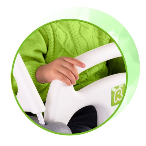 Huśtawka kubełkowa Słonik 3w1 Ricokids szaro zielona Huśtawka kubełkowa Słonik 3w1 Ricokids szaro zielona