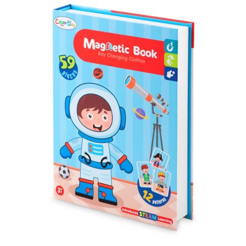 Książka magnetyczna puzzle Przebieranki RK-770 Książka magnetyczna puzzle Przebieranki RK-770