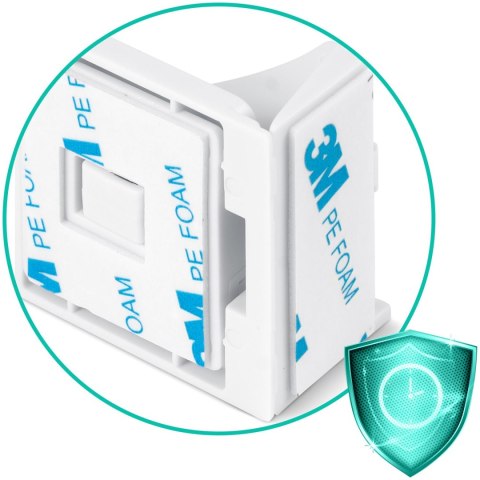 Magnetyczne zabezpieczenie szafek Ricokids 798000 4 szt Magnetyczne zabezpieczenie szafek Ricokids 798000 4 szt