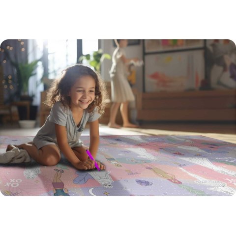 Mata piankowa do kolorowania zwijana 200 x 120 x 0,3 cm Ricokids RK-343 Mata piankowa do kolorowania zwijana 200 x 120 x 0,3 cm Ricokids RK-343