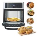 Adler | Airfryer Oven | AD 6309 | Moc 1700 W | Pojemność 13 L | Stal nierdzewna/czarny