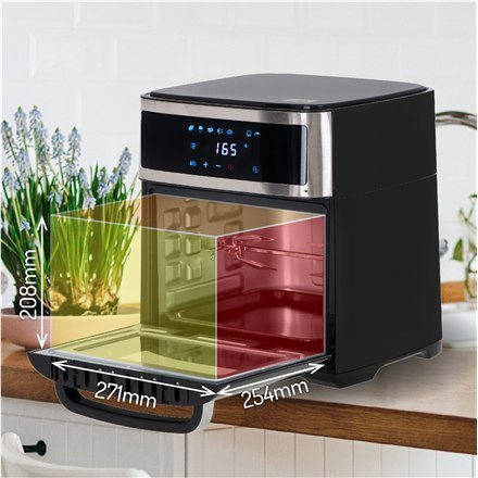 Adler | Airfryer Oven | AD 6309 | Moc 1700 W | Pojemność 13 L | Stal nierdzewna/czarny Adler | Airfryer Oven | AD 6309 | Moc 1700 W | Pojemność 13 L | Stal nierdzewna/czarny