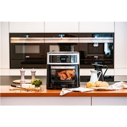 Adler | Airfryer Oven | AD 6309 | Moc 1700 W | Pojemność 13 L | Stal nierdzewna/czarny Adler | Airfryer Oven | AD 6309 | Moc 1700 W | Pojemność 13 L | Stal nierdzewna/czarny