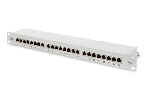 Digitus | Patch panel | DN-91524S | Wysokość (jednostki rackowe) 1U | 24 porty Digitus | Patch panel | DN-91524S | Wysokość (jednostki rackowe) 1U | 24 porty