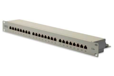 Digitus | Patch panel | DN-91524S | Wysokość (jednostki rackowe) 1U | 24 porty Digitus | Patch panel | DN-91524S | Wysokość (jednostki rackowe) 1U | 24 porty