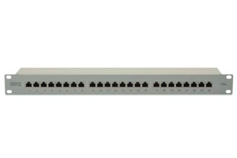 Digitus | Patch panel | DN-91524S | Wysokość (jednostki rackowe) 1U | 24 porty Digitus | Patch panel | DN-91524S | Wysokość (jednostki rackowe) 1U | 24 porty