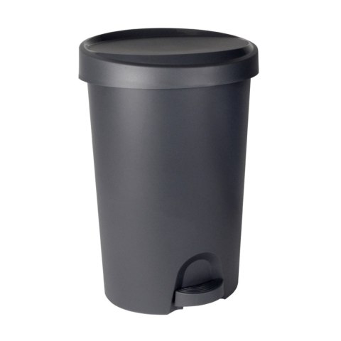 Kosz wewnętrzny, do łazienki, kuchni, z pedałem 27-30L, grafitowy Kosz wewnętrzny, do łazienki, kuchni, z pedałem 27-30L, grafitowy