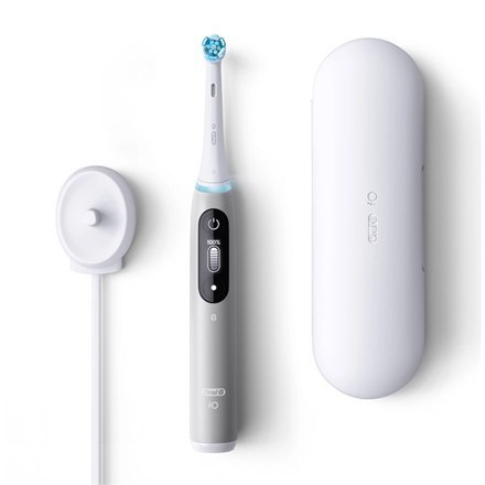 Oral-B | Szczoteczka do zębów | iO Seria 6 | Akumulatorowa | Dla dorosłych | Liczba główek szczoteczki w zestawie 1 | Liczba try Oral-B | Szczoteczka do zębów | iO Seria 6 | Akumulatorowa | Dla dorosłych | Liczba główek szczoteczki w zestawie 1 | Liczba try