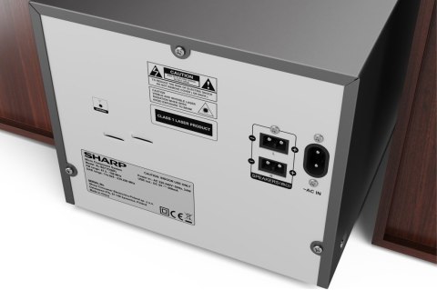 Sharp | Mikrosystem Hi-Fi | XL-B517D(BR) | Brązowy | Port USB | Wejście AUX | Bluetooth | Odtwarzacz CD | Radio FM | Połączenie Sharp | Mikrosystem Hi-Fi | XL-B517D(BR) | Brązowy | Port USB | Wejście AUX | Bluetooth | Odtwarzacz CD | Radio FM | Połączenie