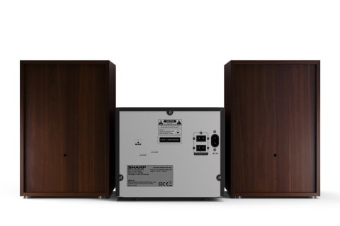 Sharp | Mikrosystem Hi-Fi | XL-B517D(BR) | Brązowy | Port USB | Wejście AUX | Bluetooth | Odtwarzacz CD | Radio FM | Połączenie Sharp | Mikrosystem Hi-Fi | XL-B517D(BR) | Brązowy | Port USB | Wejście AUX | Bluetooth | Odtwarzacz CD | Radio FM | Połączenie