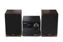 Sharp | Mikrosystem Hi-Fi | XL-B517D(BR) | Brązowy | Port USB | Wejście AUX | Bluetooth | Odtwarzacz CD | Radio FM | Połączenie