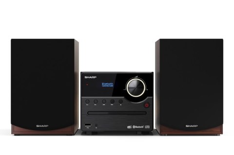 Sharp | Mikrosystem Hi-Fi | XL-B517D(BR) | Brązowy | Port USB | Wejście AUX | Bluetooth | Odtwarzacz CD | Radio FM | Połączenie Sharp | Mikrosystem Hi-Fi | XL-B517D(BR) | Brązowy | Port USB | Wejście AUX | Bluetooth | Odtwarzacz CD | Radio FM | Połączenie
