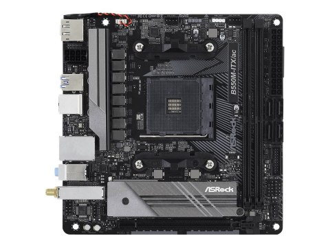 ASRock B550M-ITX/AC | Processor family AMD | Processor socket AM4 | DDR4 | Supported hard disk drive interfaces SATA, M.2 | Numb ASRock B550M-ITX/AC | Processor family AMD | Processor socket AM4 | DDR4 | Supported hard disk drive interfaces SATA, M.2 | Numb