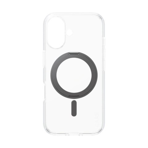 CARE by PanzerGlass Feature Case Transparent w. Black Kickstand & MagSafe iPhone 16 | CARE CARE by PanzerGlass Feature Case Transparent w. Black Kickstand & MagSafe iPhone 16 | CARE