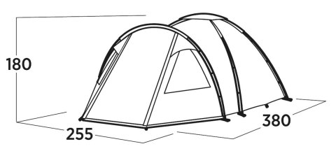 Easy Camp Kinn 4 Dome Tent for 4 persons, Green | Easy Camp Easy Camp Kinn 4 Dome Tent for 4 persons, Green | Easy Camp