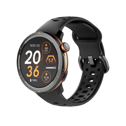 Hammer Watch 2 Lite | Smart watch | AMOLED | 1.43" | Waterproof | Black Hammer Watch 2 Lite | Smart watch | AMOLED | 1.43" | Waterproof | Black