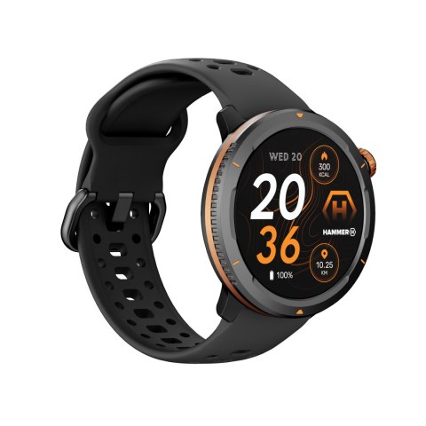 Hammer Watch 2 Lite | Smart watch | AMOLED | 1.43" | Waterproof | Black Hammer Watch 2 Lite | Smart watch | AMOLED | 1.43" | Waterproof | Black