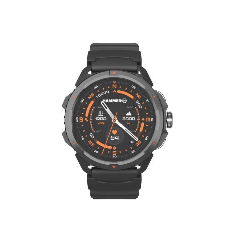 Hammer Watch 2 | Smart watch | GPS (satellite) | AMOLED | 1.5" | Waterproof | Black Hammer Watch 2 | Smart watch | GPS (satellite) | AMOLED | 1.5" | Waterproof | Black