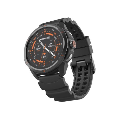 Hammer Watch 2 | Smart watch | GPS (satellite) | AMOLED | 1.5" | Waterproof | Black Hammer Watch 2 | Smart watch | GPS (satellite) | AMOLED | 1.5" | Waterproof | Black