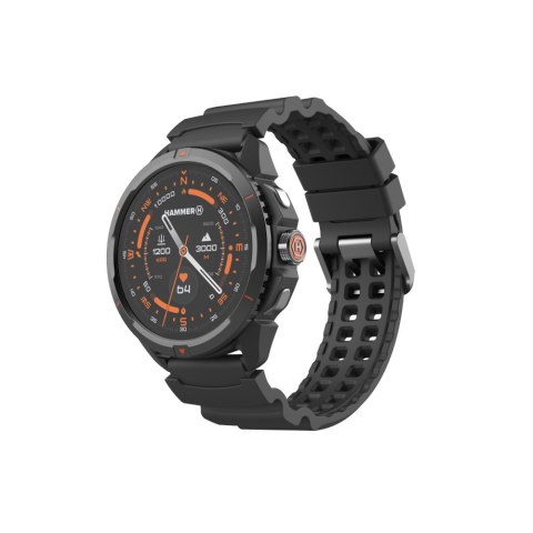 Hammer Watch 2 | Smart watch | GPS (satellite) | AMOLED | 1.5" | Waterproof | Black Hammer Watch 2 | Smart watch | GPS (satellite) | AMOLED | 1.5" | Waterproof | Black