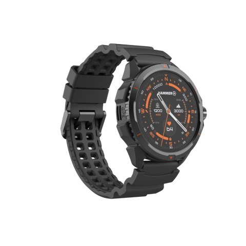 Hammer Watch 2 | Smart watch | GPS (satellite) | AMOLED | 1.5" | Waterproof | Black Hammer Watch 2 | Smart watch | GPS (satellite) | AMOLED | 1.5" | Waterproof | Black