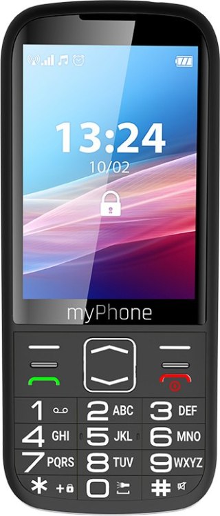 MyPhone HALO 4 LTE (Black) Single SIM 3.5" TFT 320x480/128MB/64MB RAM/SD Card/4G LTE